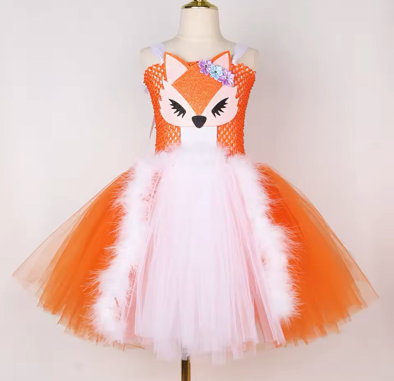 Orange Fox Tutu Costume
