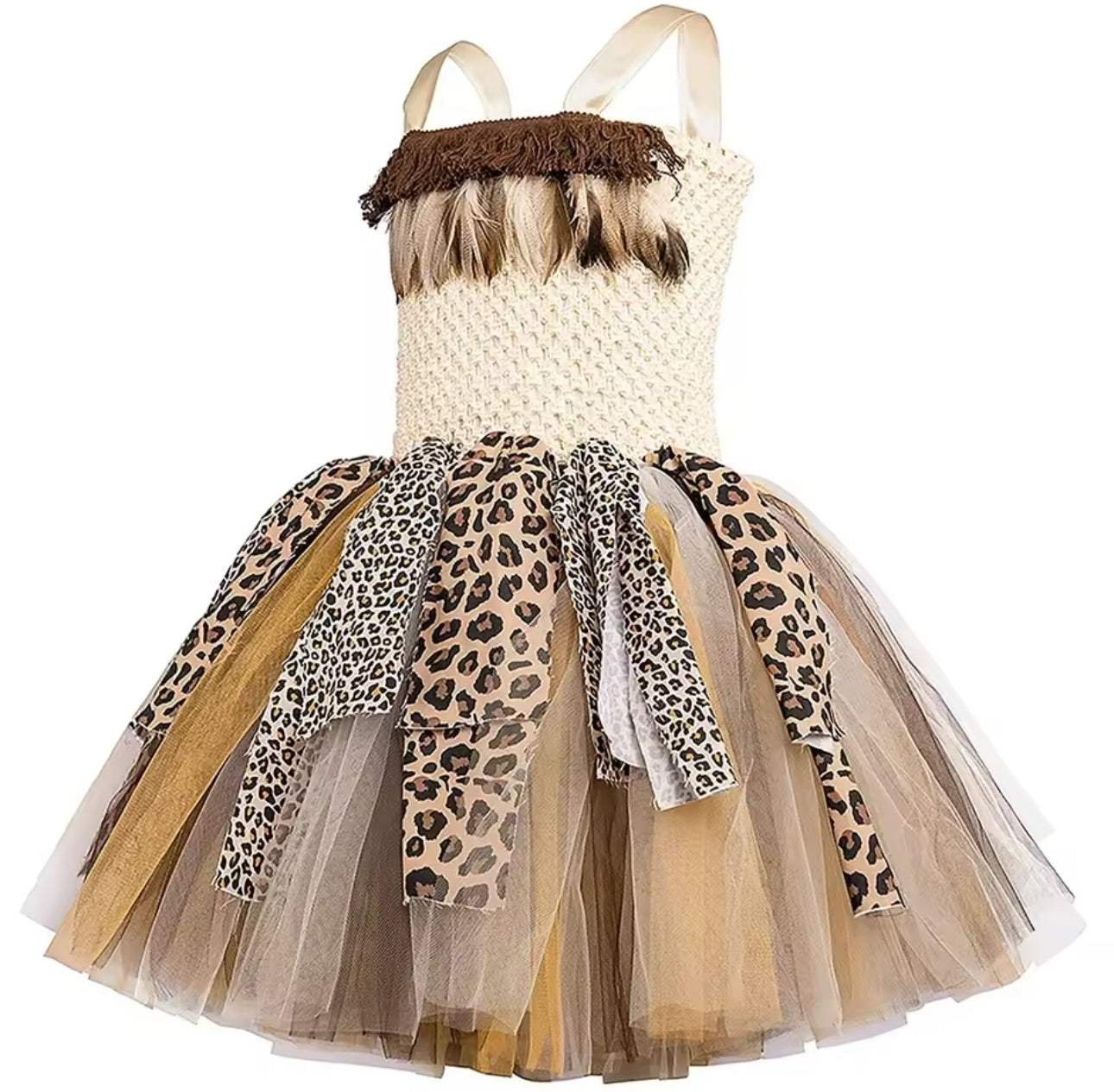 Cave Girl Tutu Costume