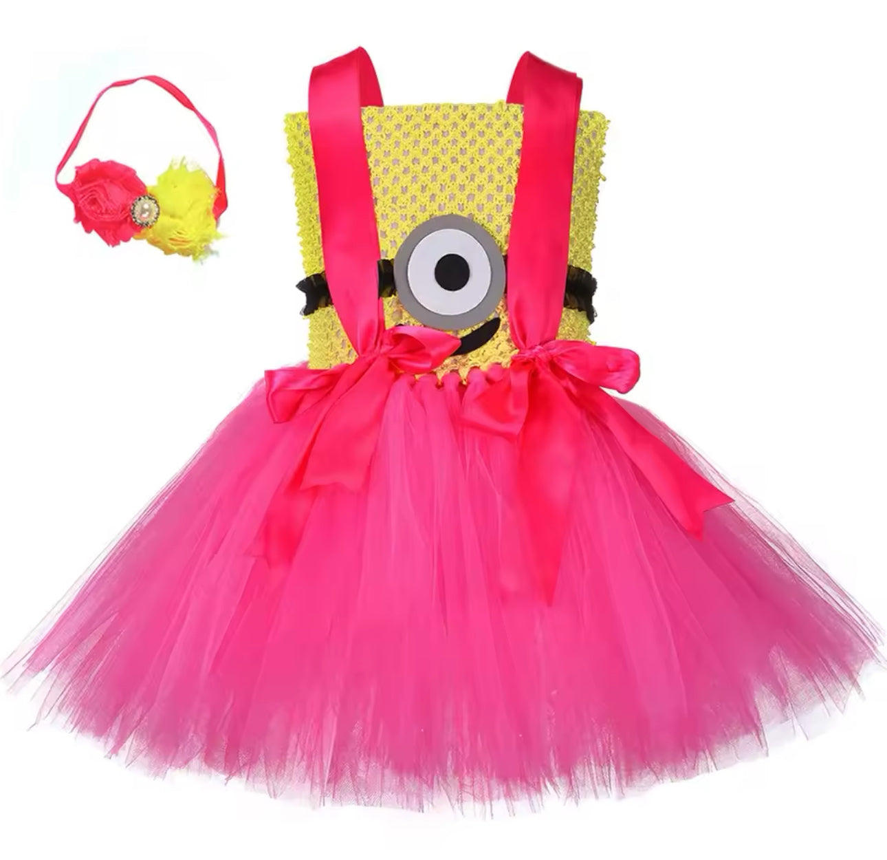 Pink Minion Tutu Costume