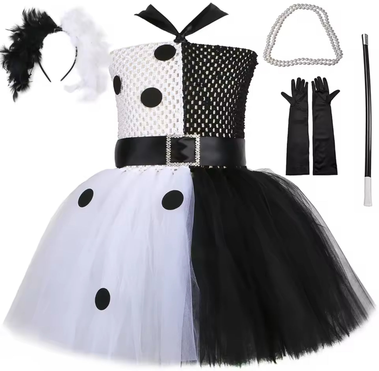Cruella De Vill Tutu Dress