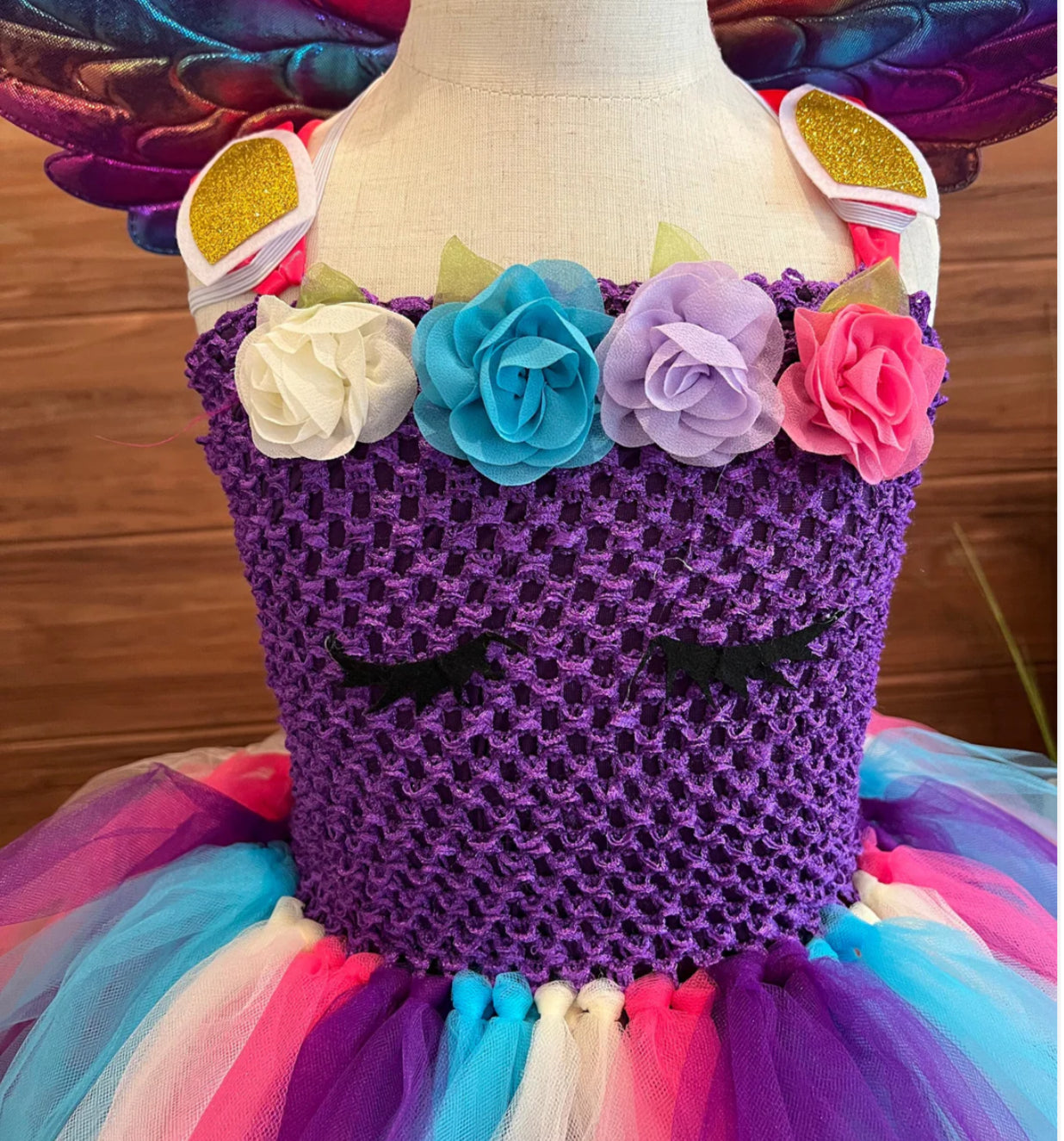 Purple Unicorn Tutu Costume