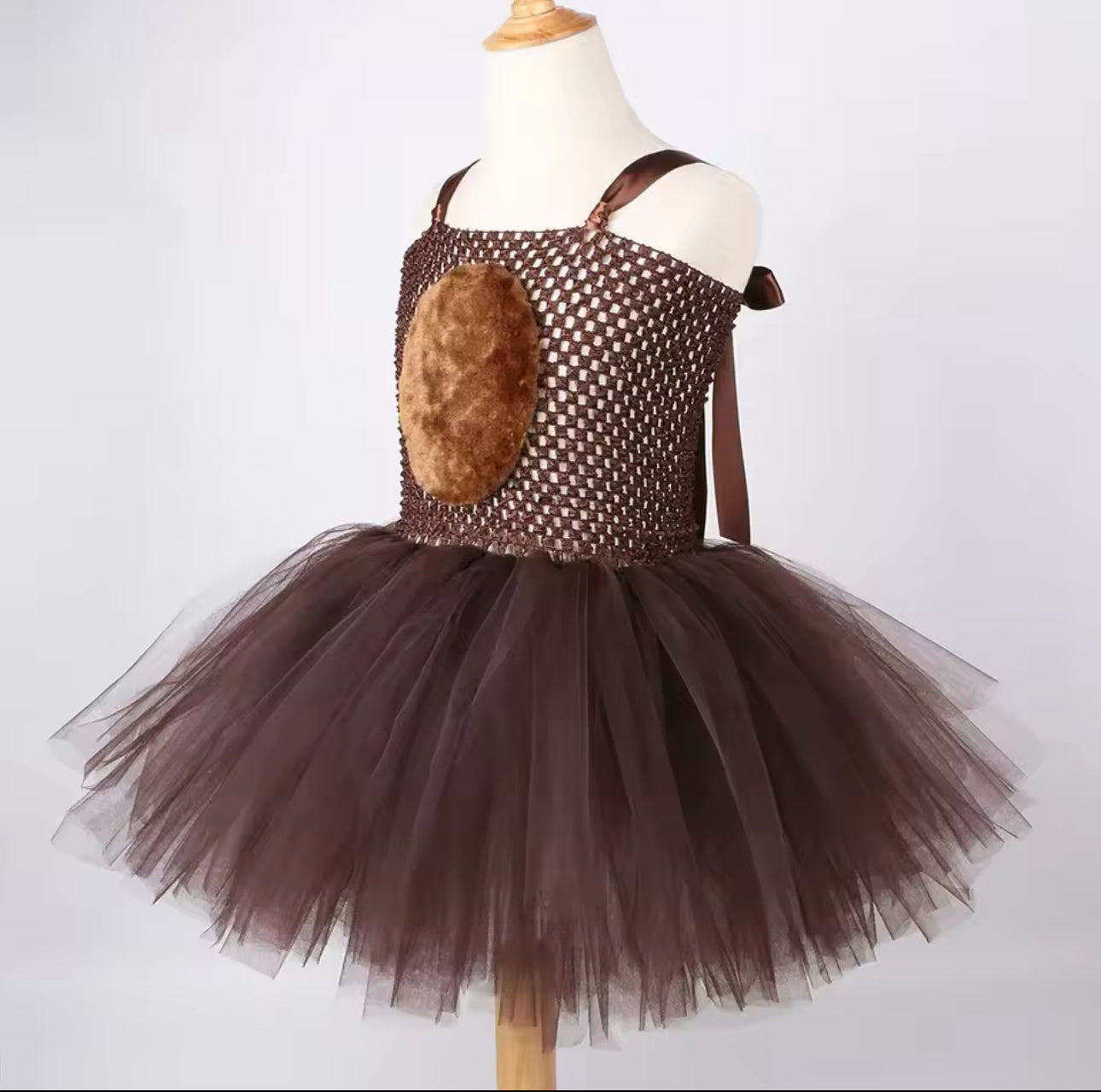 Brown Bear Tutu Costume