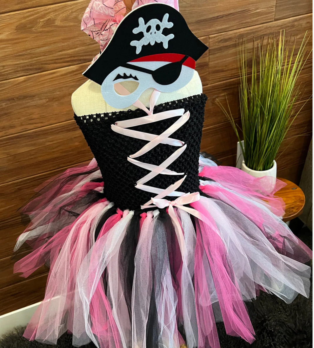 Pink Pirate Tutu Costume