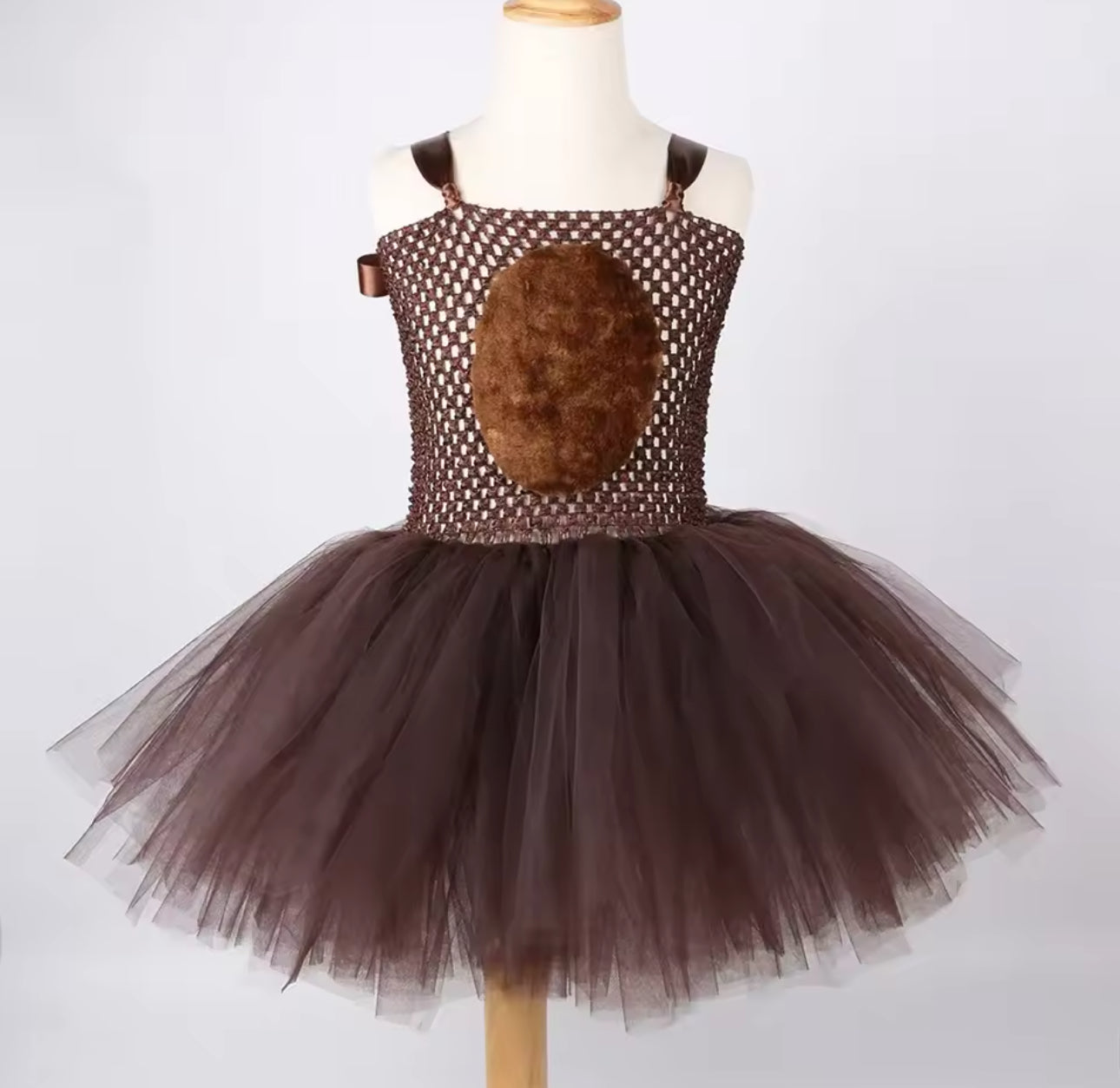 Brown Bear Tutu Costume