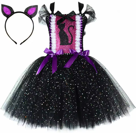 Black Cat Tutu Costume
