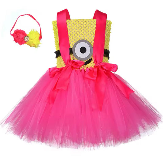 Pink Minion Tutu Costume