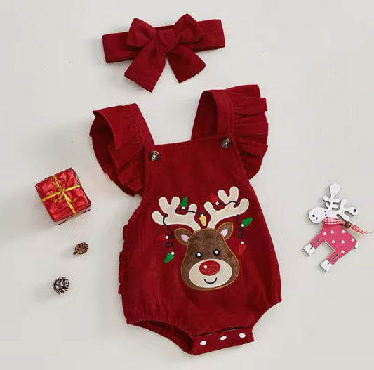 Elk Christmas Onesie