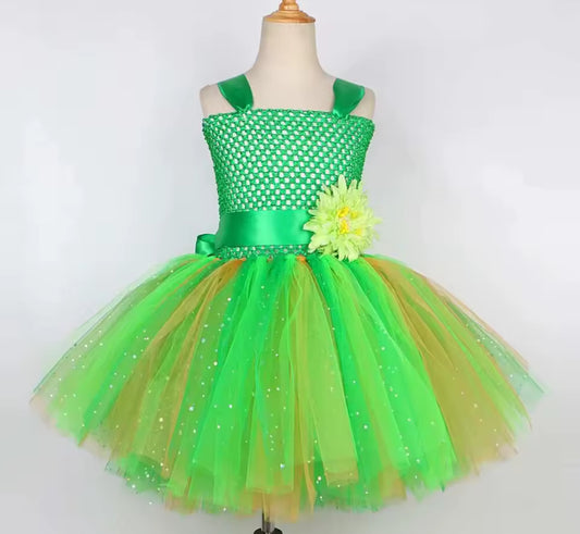Working “Tinkerbell” Themed Tutu Costume