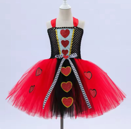 Queen of Hearts Tutu Costume
