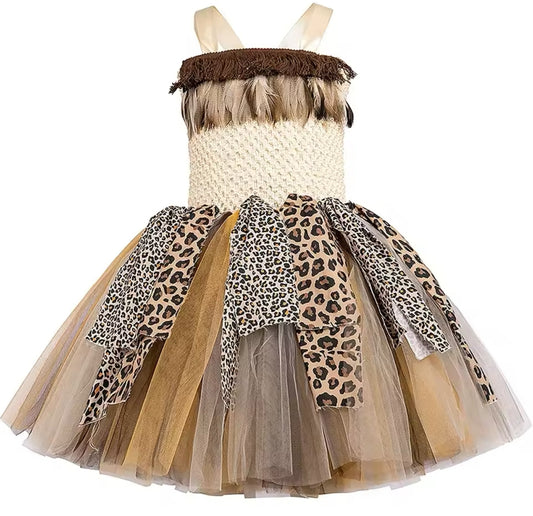 Cave Girl Tutu Costume