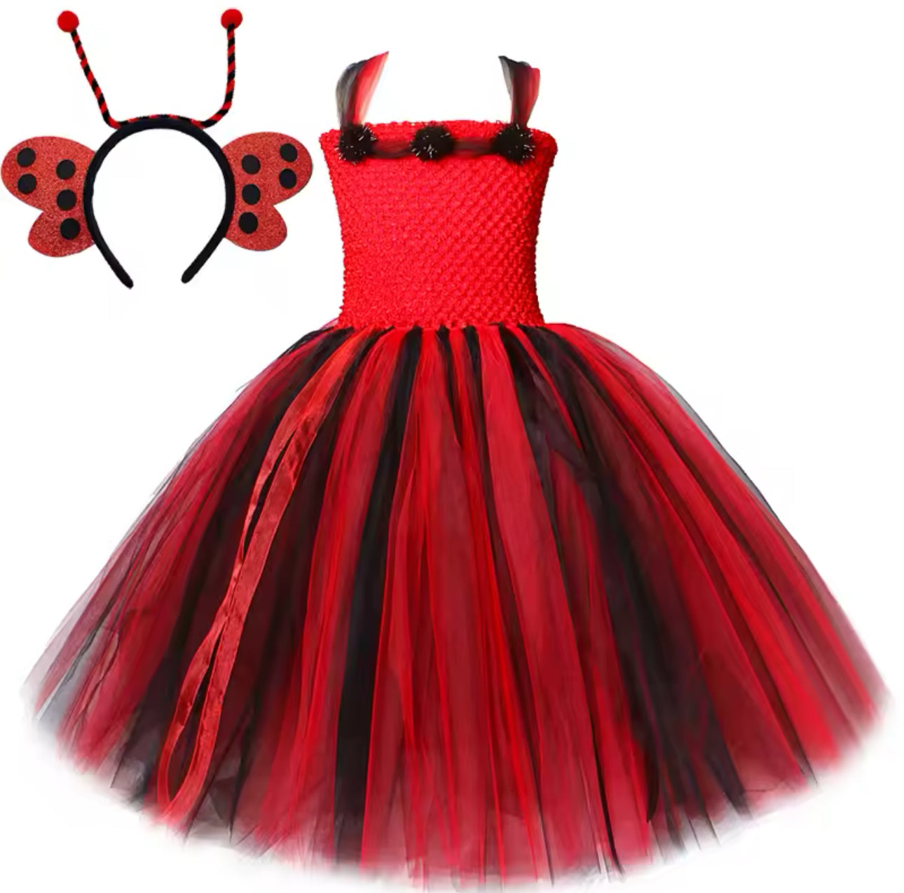 Lady Bug Tutu Costume