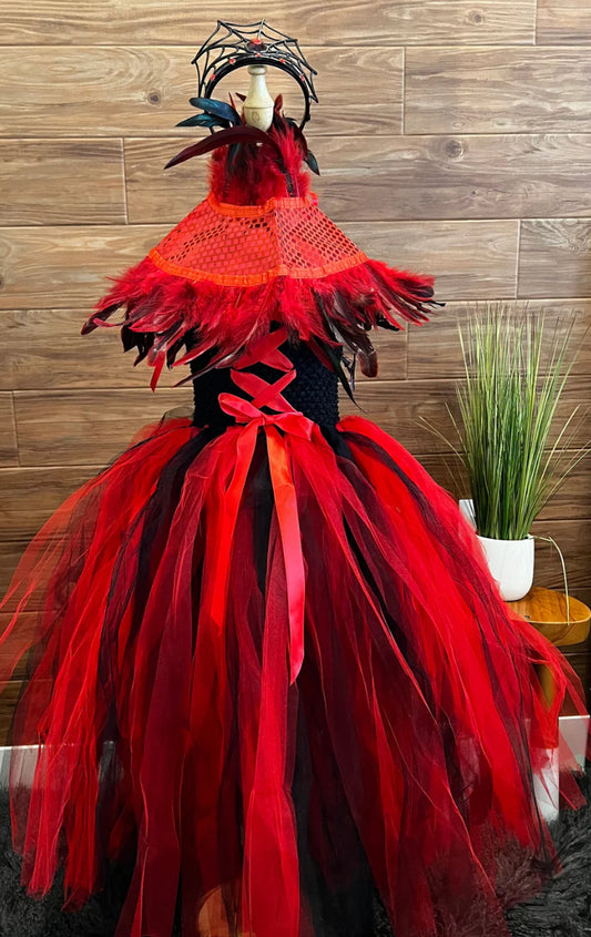 Gothic Evil Queen Vampire Costume