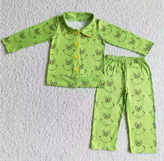 Boys Grinchmas Pajama Set