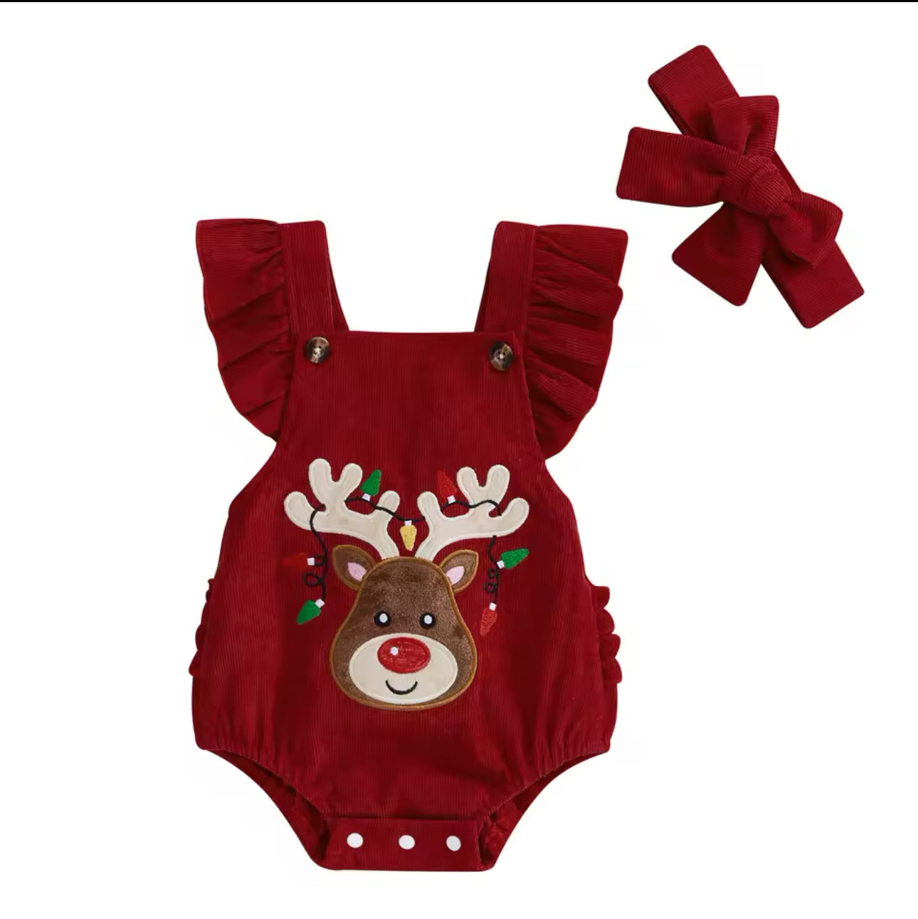 Elk Christmas Onesie