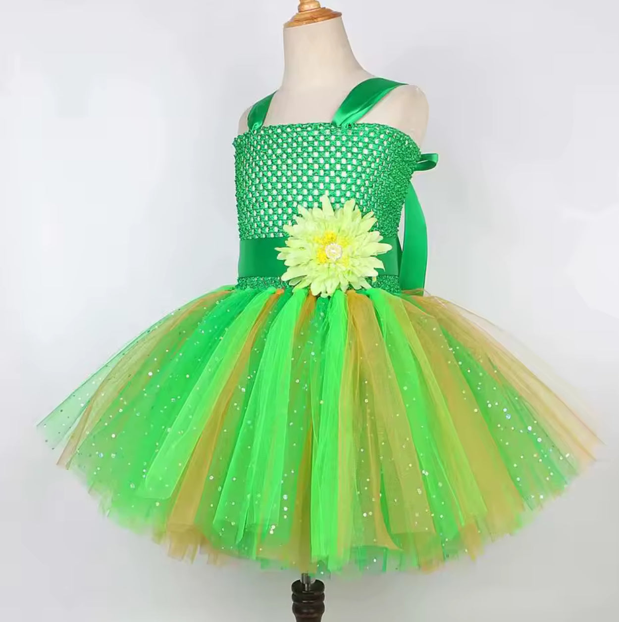 Working “Tinkerbell” Themed Tutu Costume